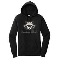 Sustaining Member Funny Raccoon Women's Pullover Hoodie