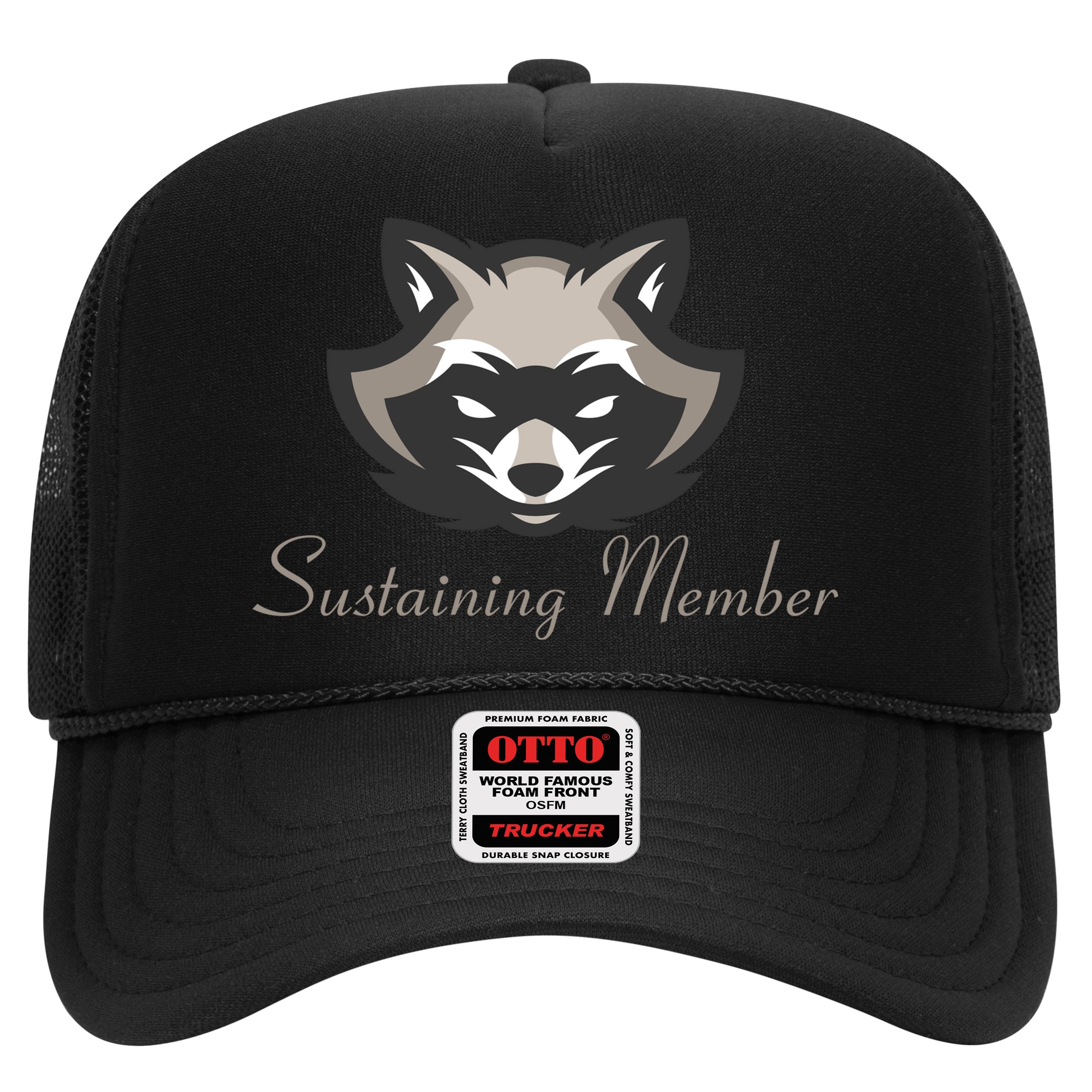 Sustaining Member Funny Raccoon Hat