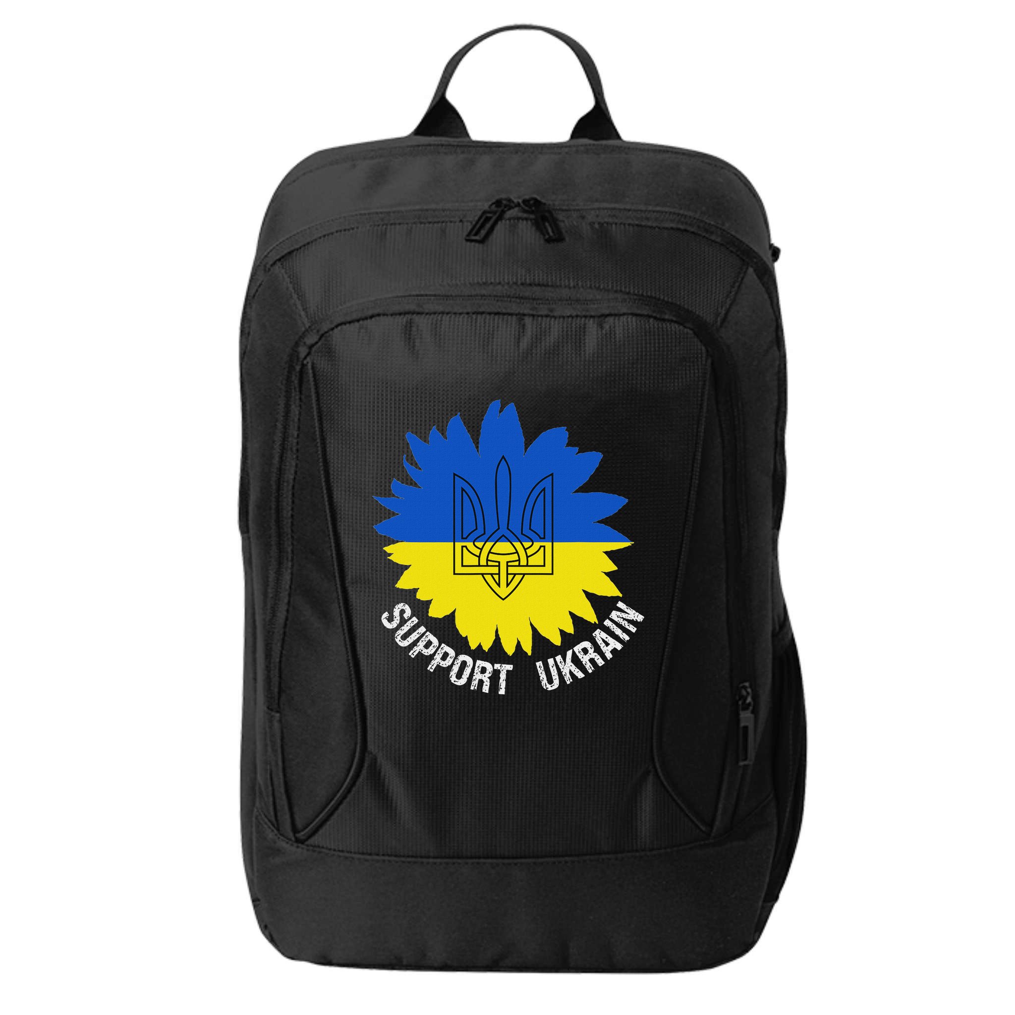 Support Ukraine Trident Cultural Pride Awareness Unity City Backpack