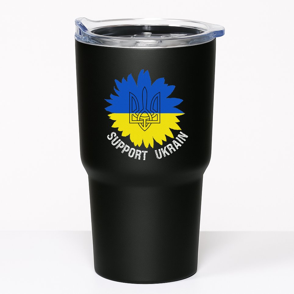 Support Ukraine Trident Cultural Pride Awareness Unity Tumbler