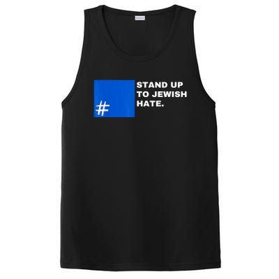 Stand Up To Jewish Hate Blue Square Support Israel PosiCharge Competitor Tank