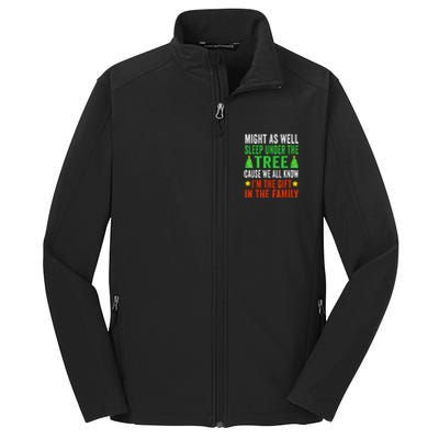 Sleep Under The Tree IM The Gift In The Family Core Soft Shell Jacket