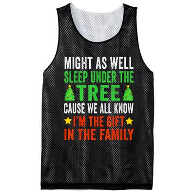 Sleep Under The Tree IM The Gift In The Family Mesh Reversible Basketball Jersey Tank