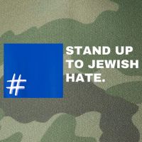 Stand Up To Jewish Hate Blue Square Support Israel Legacy Tie Dye Trucker Hat