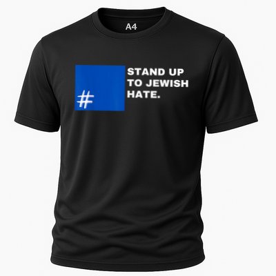 Stand Up To Jewish Hate Blue Square Support Israel Performance Shirt