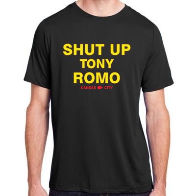 Shut Up Tony Romo Kansas City Adult ChromaSoft Performance T-Shirt