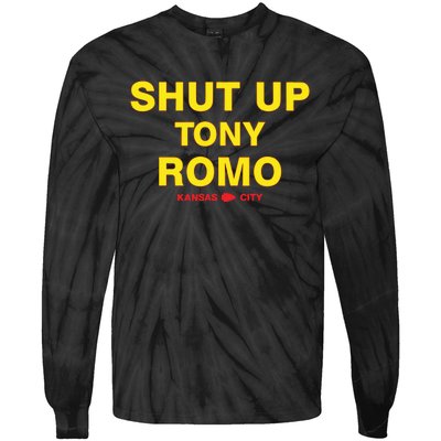 Shut Up Tony Romo Kansas City Tie-Dye Long Sleeve Shirt