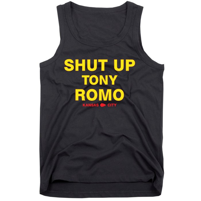 Shut Up Tony Romo Kansas City Tank Top