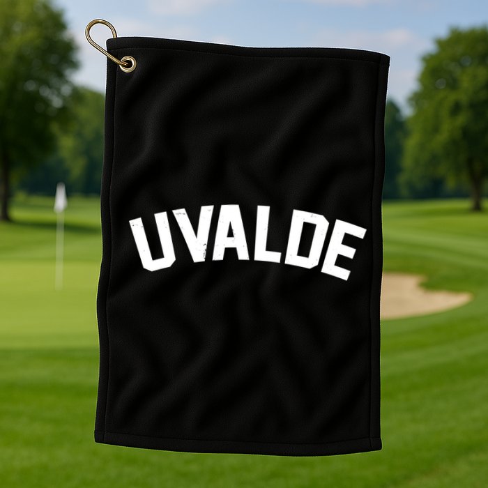 Support Uvalde Texas Strong Golf Towel