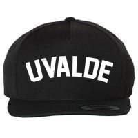Support Uvalde Texas Strong Wool Snapback Cap