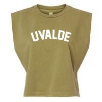 Support Uvalde Texas Strong Garment-Dyed Women's Muscle Tee