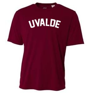 Support Uvalde Texas Strong Cooling Performance Crew T-Shirt