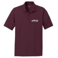 Support Uvalde Texas Strong PosiCharge RacerMesh Polo