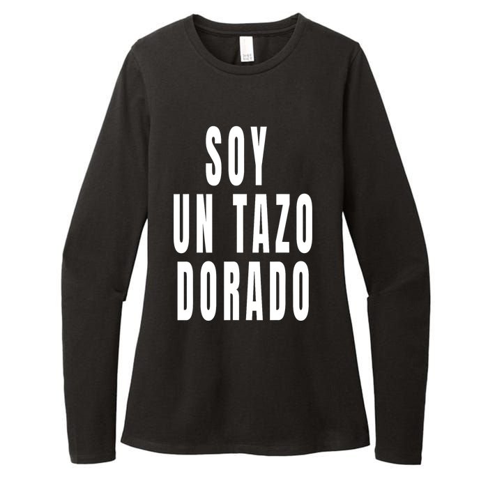 Soy Un Tazo Dorado Womens CVC Long Sleeve Shirt