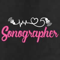 Sonographer Ultrasound Tech Sonography Technician Novelty Gift 7 Panel Mesh Trucker Snapback Hat