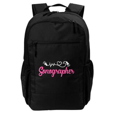 Sonographer Ultrasound Tech Sonography Technician Novelty Gift Backpack