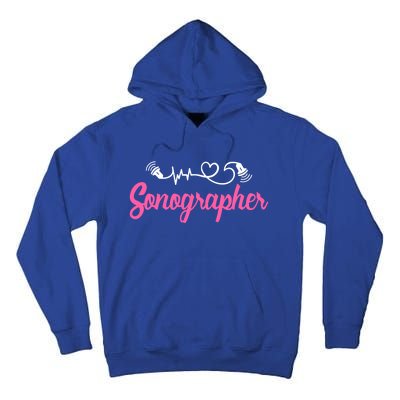 Sonographer Ultrasound Tech Sonography Technician Novelty Gift Tall Hoodie