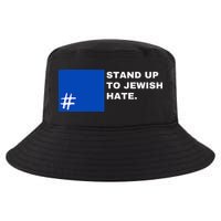 Stand Up To Jewish Hate Blue Square Support Israel  Cool Comfort Performance Bucket Hat