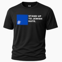 Stand Up To Jewish Hate Blue Square Support Israel  Performance Shirt