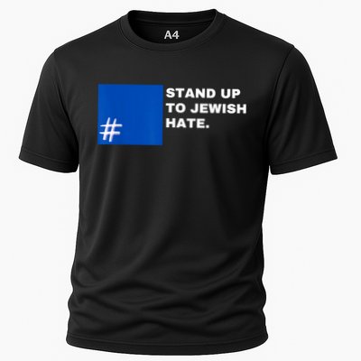 Stand Up To Jewish Hate Blue Square Support Israel Performance Shirt