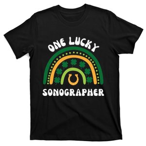 Sonographer Ultrasound Technician St Patrick's Day Irish T-Shirt