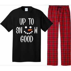 Snow Up To Snow Good Winter Cute Gift Pajama Set