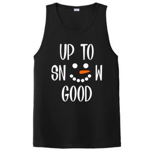 Snow Up To Snow Good Winter Cute Gift PosiCharge Competitor Tank