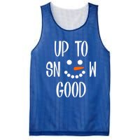 Snow Up To Snow Good Winter Cute Gift Mesh Reversible Basketball Jersey Tank