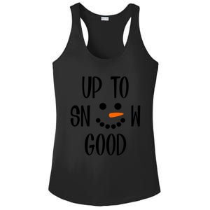 Snow Up To Snow Good Winter Gift Ladies PosiCharge Competitor Racerback Tank