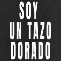 Soy Un Tazo Dorado Golf Towel