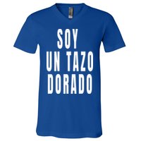 Soy Un Tazo Dorado V-Neck T-Shirt