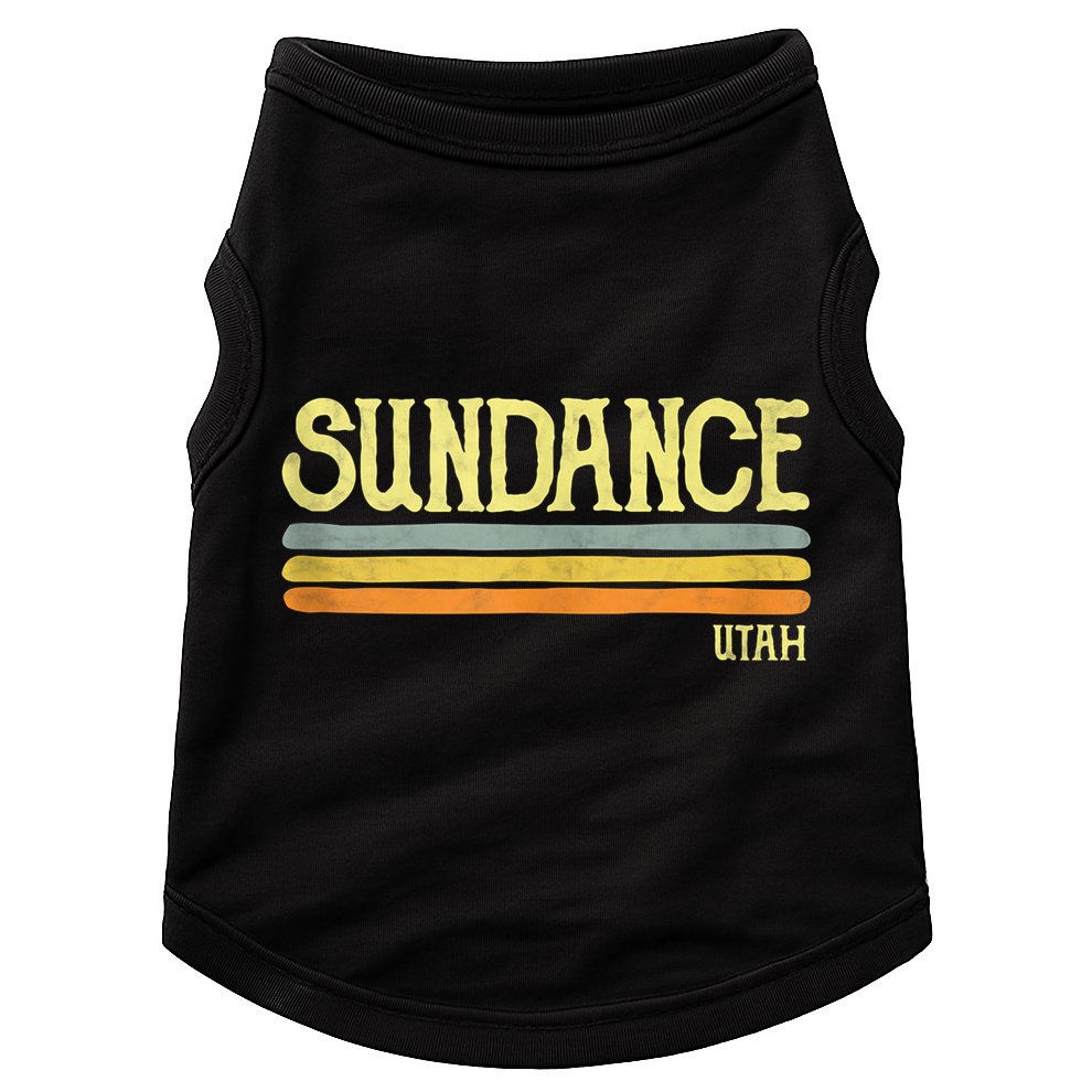 Sundance Utah Ut Souvenir Gift Doggie Tank