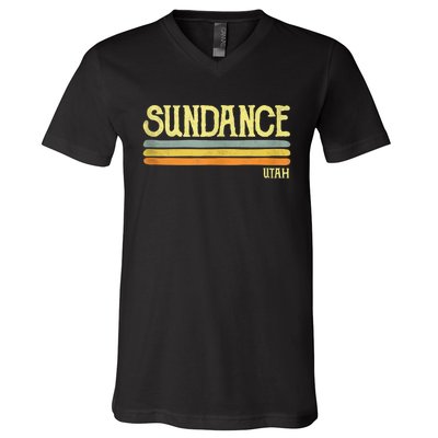 Sundance Utah Ut Souvenir Gift V-Neck T-Shirt