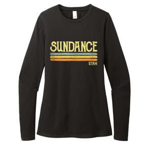 Sundance Utah Ut Souvenir Gift Womens CVC Long Sleeve Shirt