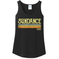 Sundance Utah Ut Souvenir Gift Ladies Essential Tank