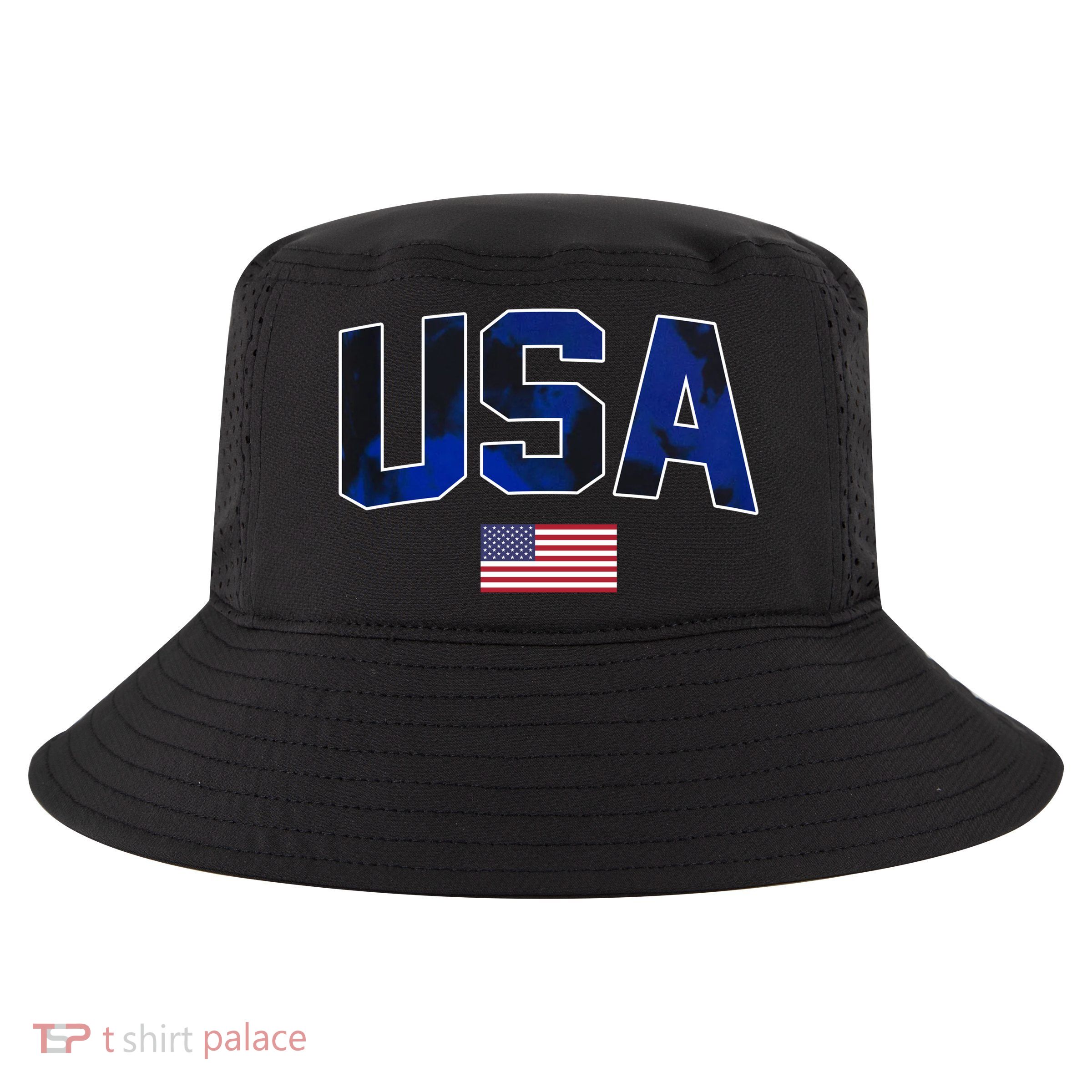 States United USA Tie Dye Soccer Jersey American Football Cool Comfort Performance Bucket Hat