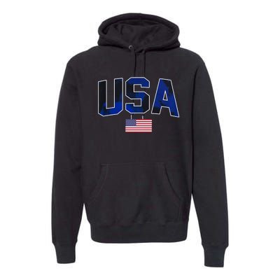 States United USA Tie Dye Soccer Jersey American Football Premium Hoodie