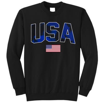 States United USA Tie Dye Soccer Jersey American Football Tall Sweatshirt