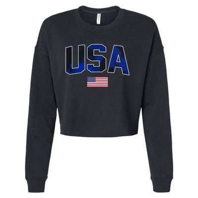 States United USA Tie Dye Soccer Jersey American Football Cropped Pullover Crew