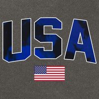 States United USA Tie Dye Soccer Jersey American Football Cotton Canvas Backpack