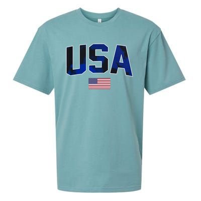 States United USA Tie Dye Soccer Jersey American Football Sueded Cloud Jersey T-Shirt