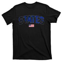 States United USA Tie Dye Soccer American Flag United States 4th Of July T-Shirt