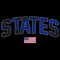States United USA Tie Dye Soccer American Flag United States 4th Of July Polo