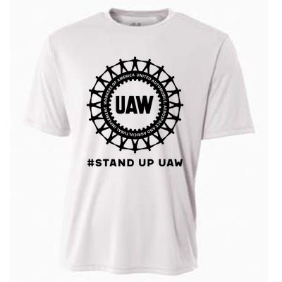 Stand Up Uaw Uaw Strike United Auto Workers Union Uaw Strong Cooling Performance Crew T-Shirt