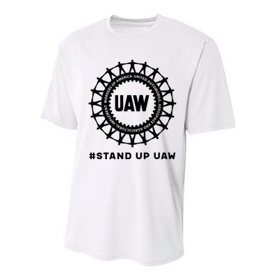 Stand Up Uaw Uaw Strike United Auto Workers Union Uaw Strong Performance Sprint T-Shirt