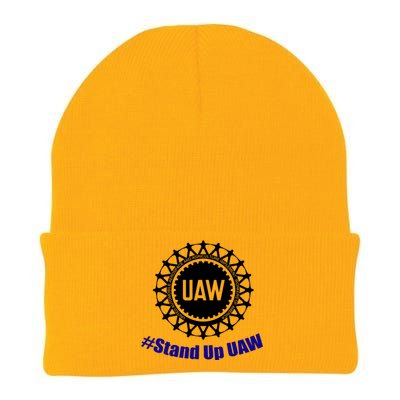 Stand Up UAW UAW Strike United Auto Workers Union UAW Strong Knit Cap Winter Beanie