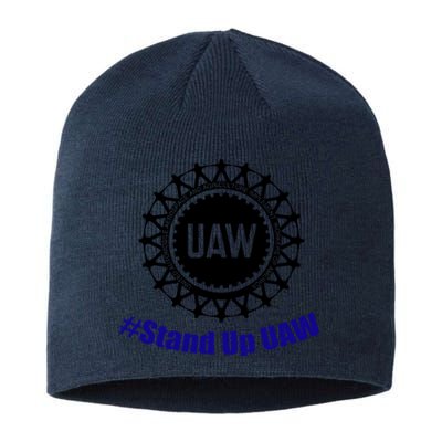 Stand Up UAW UAW Strike United Auto Workers Union UAW Strong Sustainable Beanie