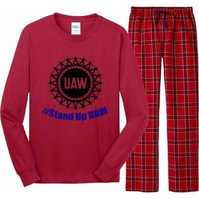 Stand Up UAW UAW Strike United Auto Workers Union UAW Strong Long Sleeve Pajama Set