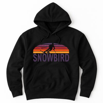 Snowbird Utah Usa Ski Resort Snowboarding Hoodie