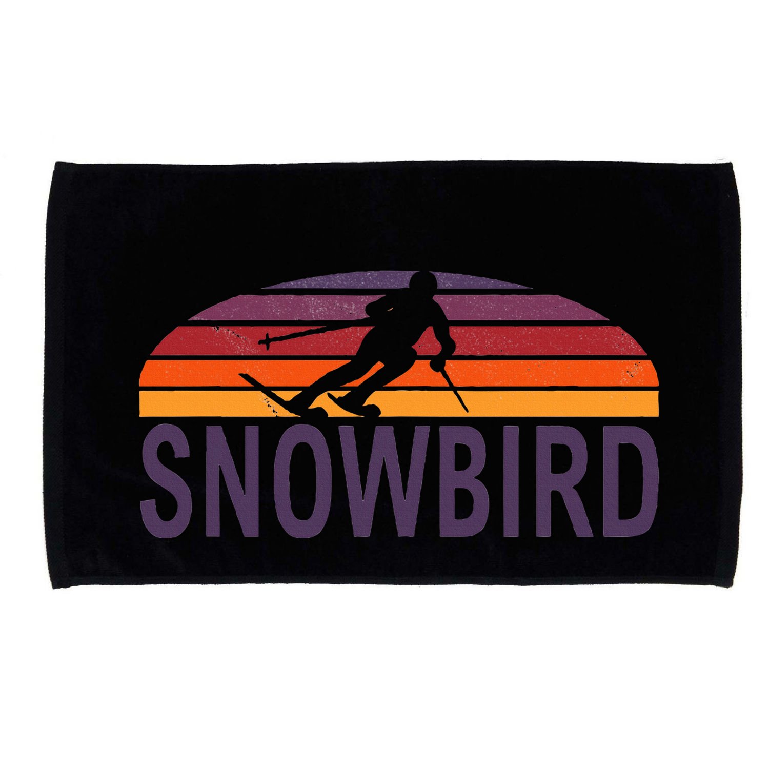 Snowbird Utah Usa Ski Resort Snowboarding Microfiber Hand Towel